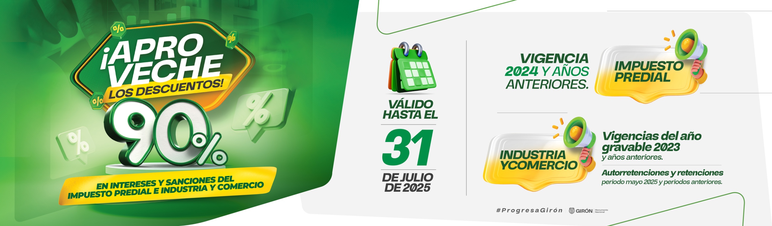 Descuentos del 90%